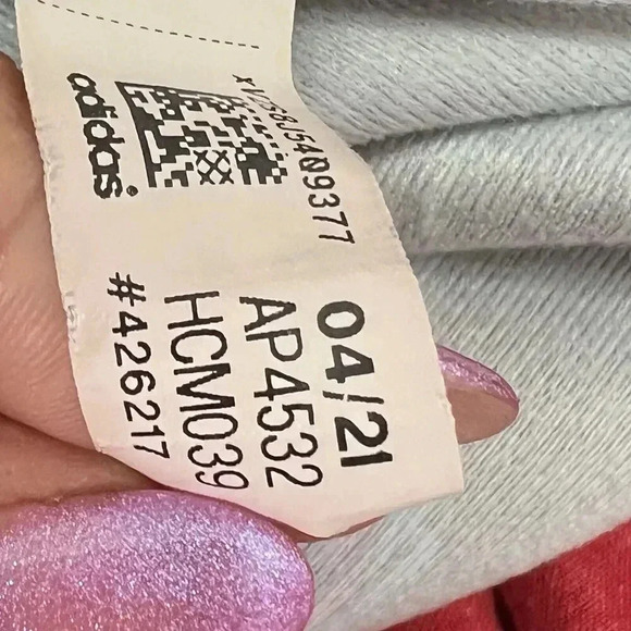 Adidas Girls Black Floral Printed‎ 3-Striped Zip Up Tricot Jacket AP4532 Sz L 14 - Picture 11 of 13